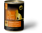 Clan De File Курица в желе с эхинацеей и оливковым маслом для взрослых кошек 