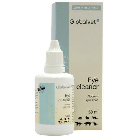 Global Vet Eye Сleaner Лосьон для мягкого очищения глаз и области вокруг глаз – интернет-магазин Ле’Муррр