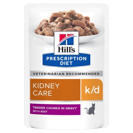 Влажный диетический корм для кошек Hill's Prescription Diet k/d при хронической болезни почек – интернет-магазин Ле’Муррр