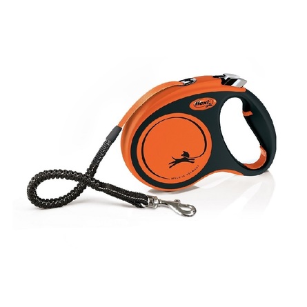 Flexi рулетка Xtreme L ремень 5м до 65 кг, оранжевый – интернет-магазин Ле’Муррр